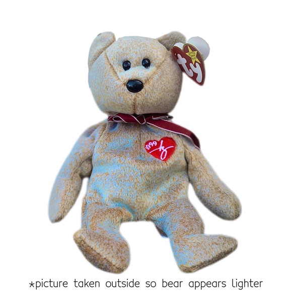 TY Beanie Babies 1999 Signature Bear Stuffed - Picture 6 of 6